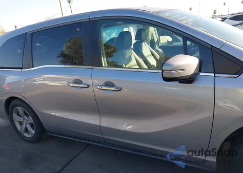 2020 Honda Odyssey Ex-L/Ex-L W/Navi Res from USA, damaged, VIN 5FNRL6H73LB065076